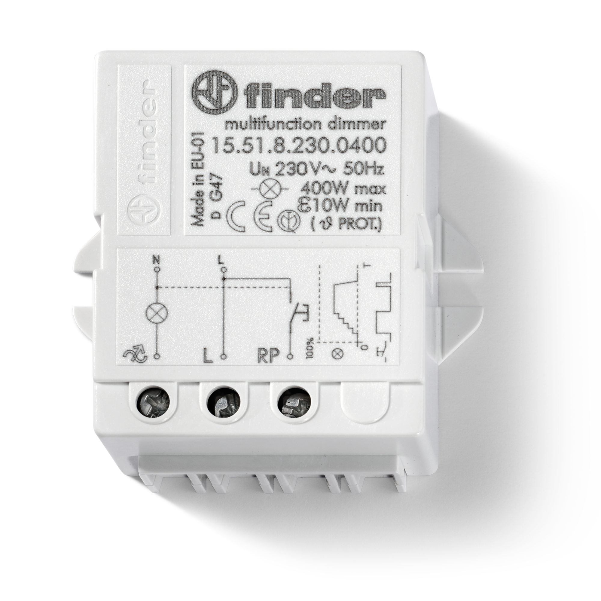 Finder ELECTRONIC STEP RELAY- DIMMER, 230VAC