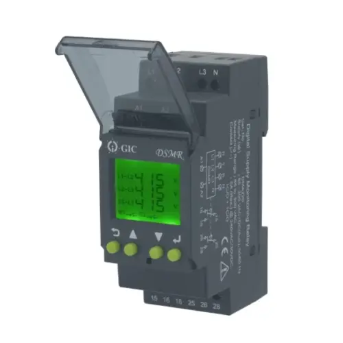 GIC Digital Phase Failure and Voltage Monitoring Relay – 145-500VAC