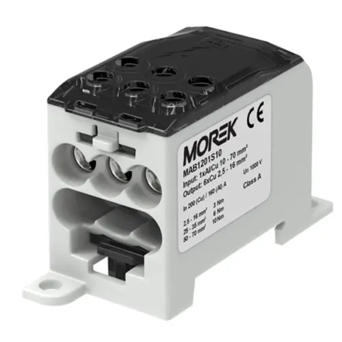 Morek OJL Distribution Block – Cu/Al Input