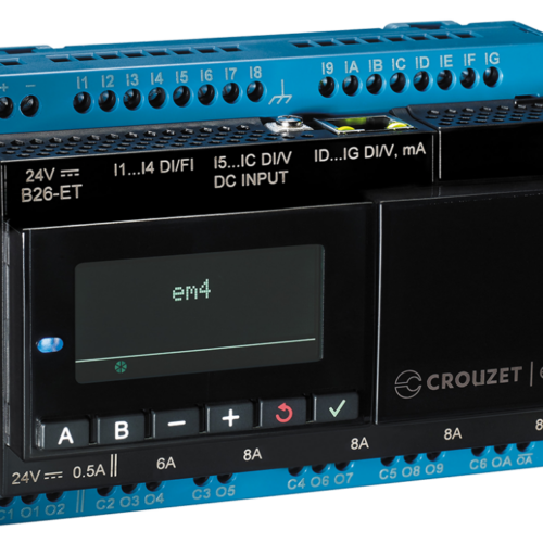 Crouzet EM4 Nano PLC – 26 I/O, 24VDC