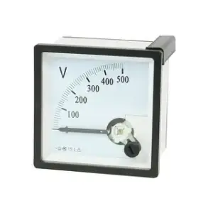 Carrel Electrade CEQ72 Voltmeter – 72x72mm Non-Standard Scale