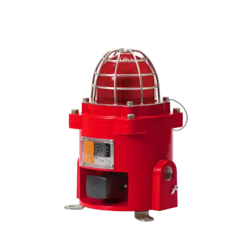 Qlight QNES-WS EXd Beacon/Sounder – IECEx, 110dB, 24VDC, Red