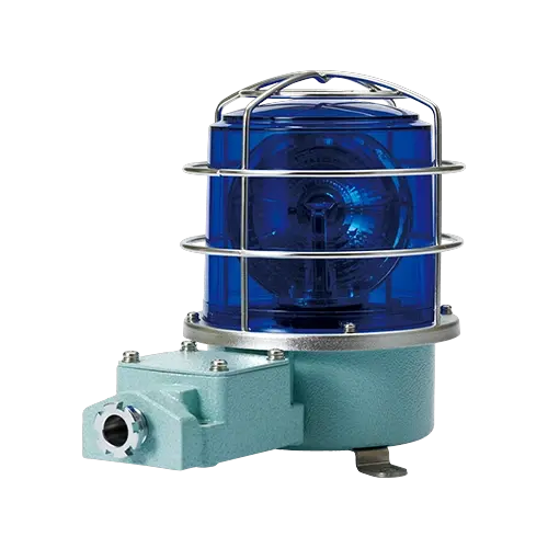 Qlight SH2TLRP LED Rotating Beacon with Wire Cage