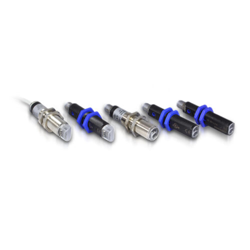 Datalogic S5N-PA-2-B01-PP M18 Retro-Reflective Sensor – PNP, 2M Cable