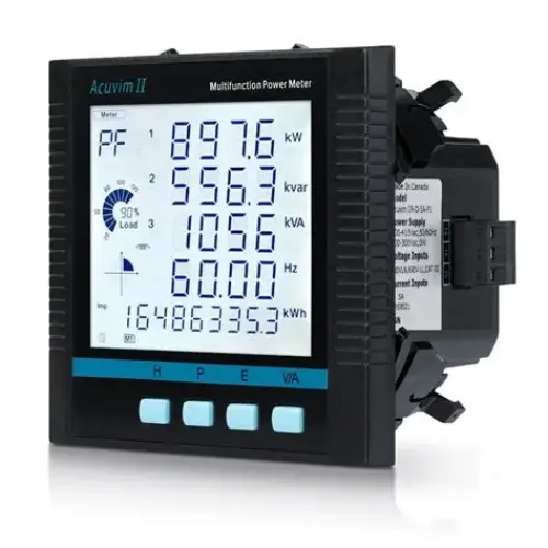 Accuenergy ACUVIM IIBN Panel Power Meter – 96x96mm, BACnet IP