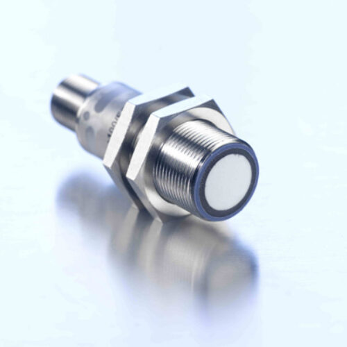 Microsonic PICO+100 Ultrasonic Sensor – M18, 1000mm Range, Straight