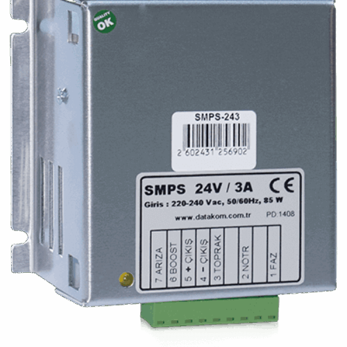 DATAKOM SMPS Battery Charger – Switch Mode, 3A Output