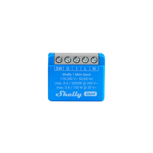 Shelly 1 Mini Gen4 Compact Smart Switch