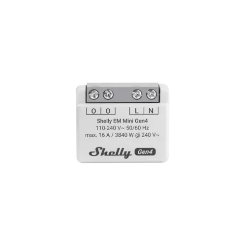 Shelly EM Mini Gen4 Compact Energy Meter