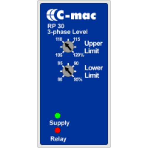 Comadan RP30 3-Phase Under/Over Voltage Relay – 11 Pin Plug-In
