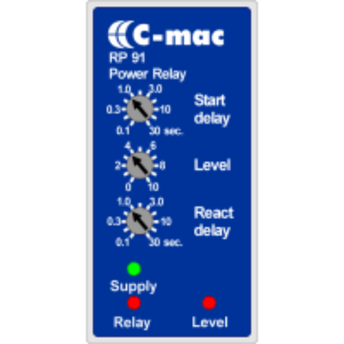 Comadan RP91 Power Guard Relay – 1 & 3 Phase Motor Protection, 11 Pin