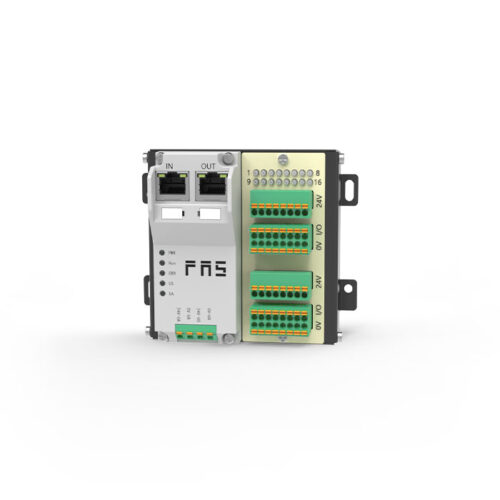 FAS-Elec EtherCAT protocol, 16DI/DO adaptive, PNP, terminal type, RJ45 network port, IP20 remote module