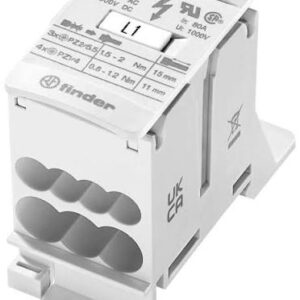 DISTRIBUTION BLOCK 80A, IN 3x 2.5-16mm, OUT 4x 2.5-16mm 