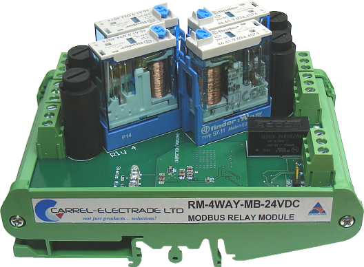 Carrel Electrade RM Series Modbus Interface Relay Modules