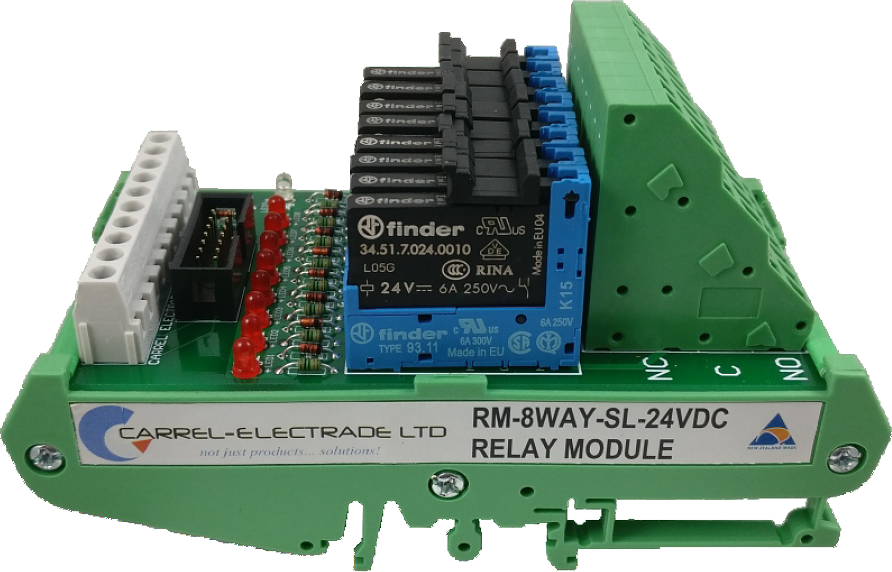 Carrel Electrade RM Series Slim Line Relay Module